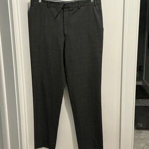 Kirkland Signature Black Check Dress Pants - 38x34